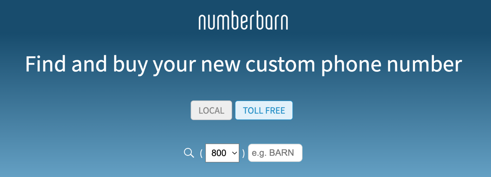 get toll-free number