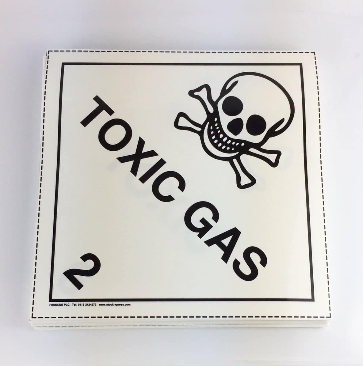 Magnetic 2.3 placard
