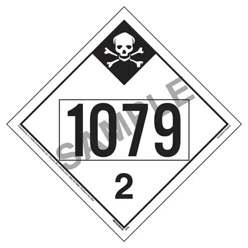 Inhalation Hazard placard