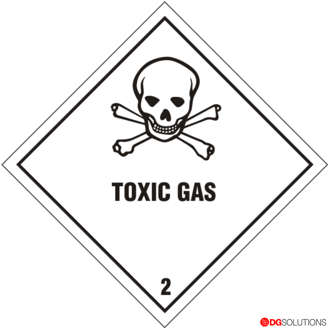 Hazardous Material Placard Class 2.3