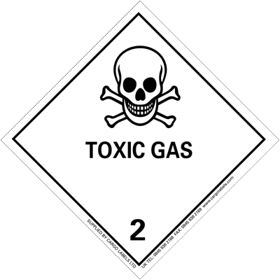 UN 1017 placard