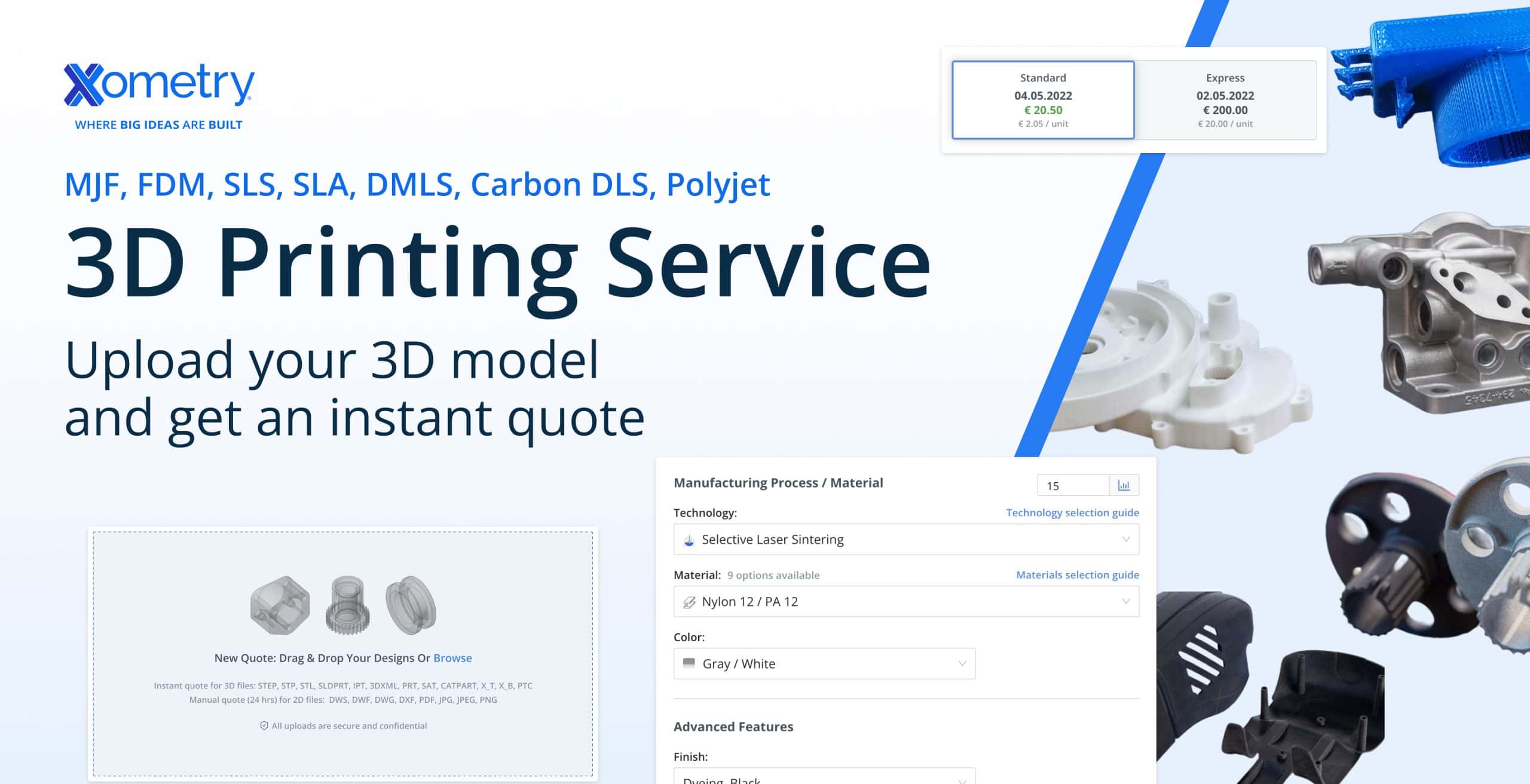 get 3d print quote