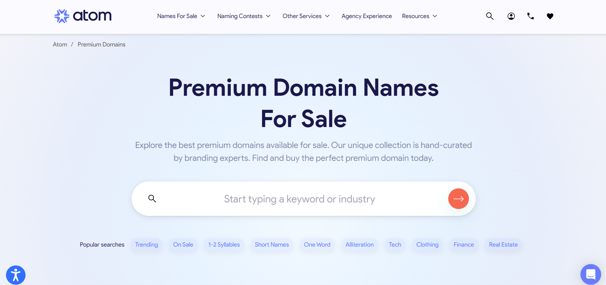 Squadhelp premium domains
