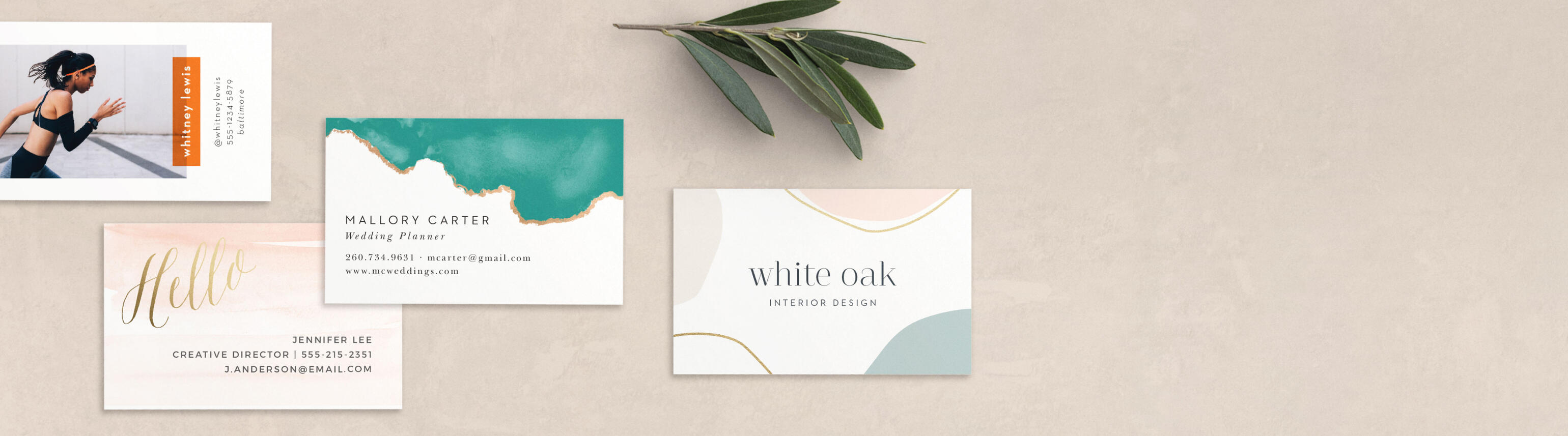 standard size business cards