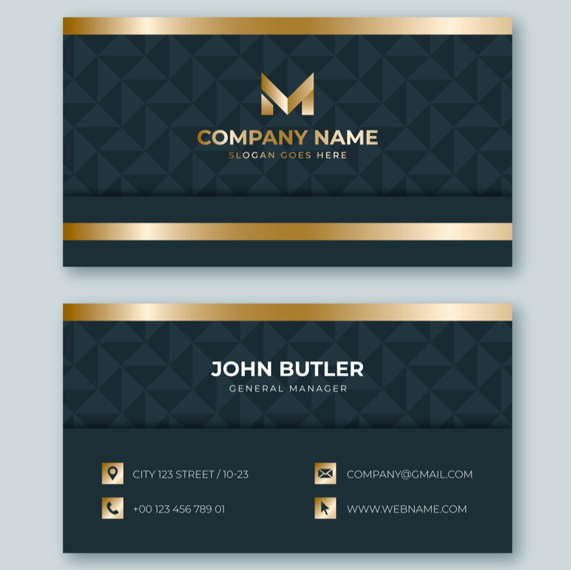 simple business cards