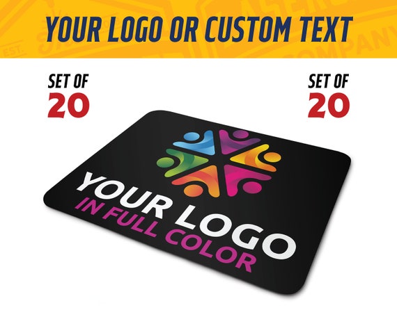 corporate branded mouse pads
