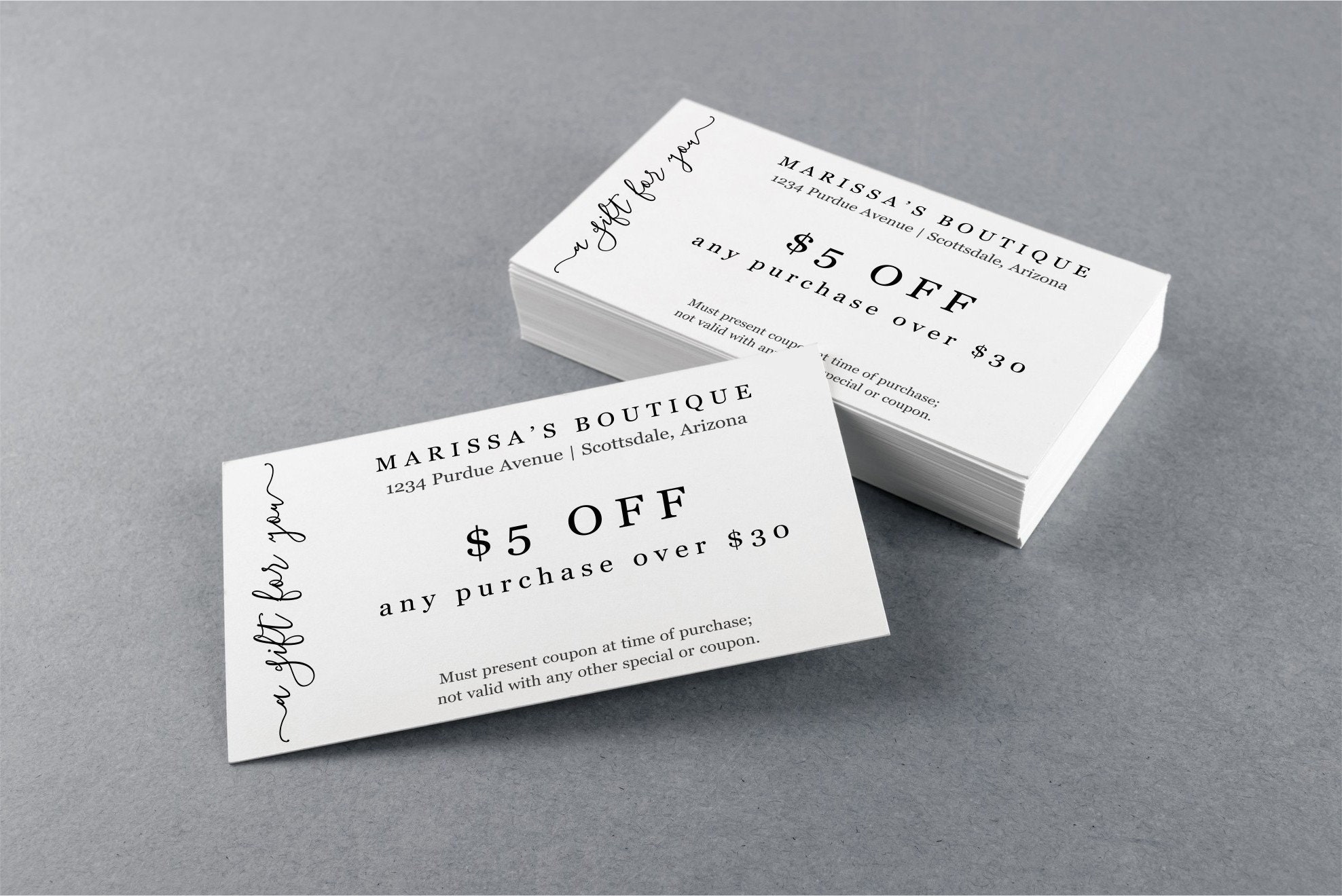 Discount business cards
