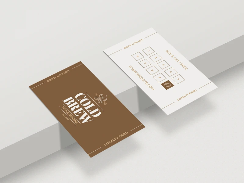 Promotional business cards