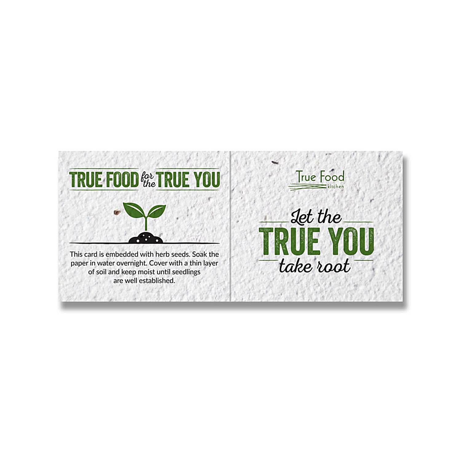 Coupon business cards