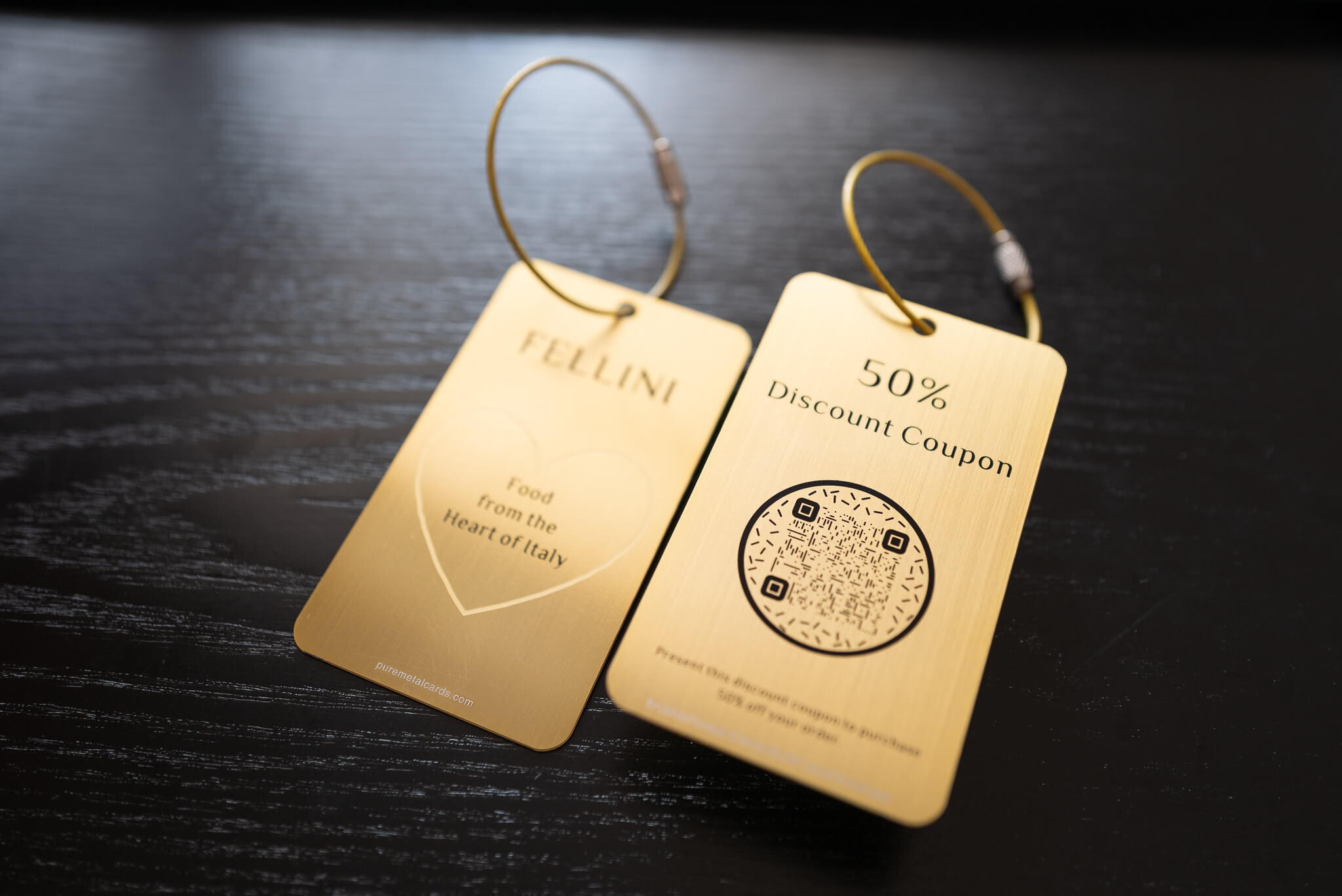 Promotional business cards