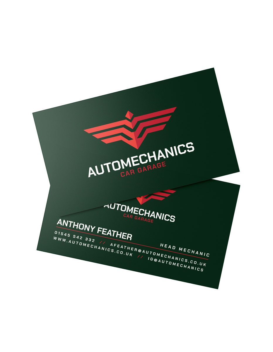 Automotive detailing cards
