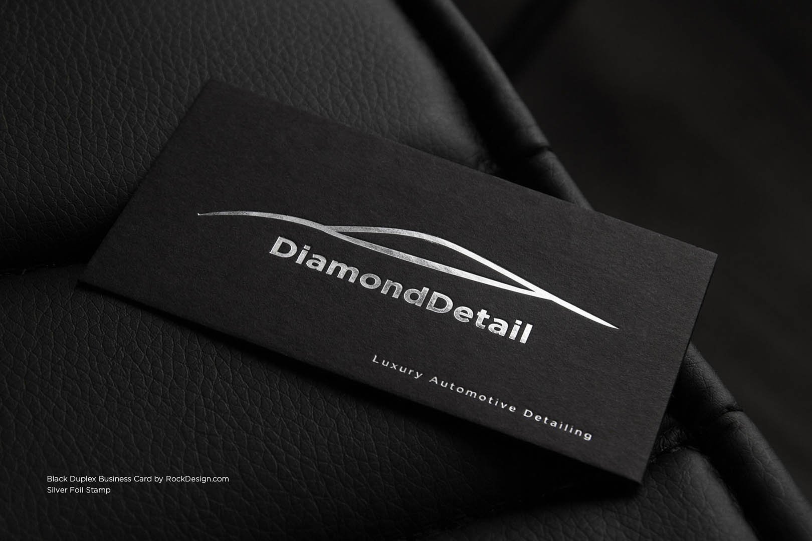 Mobile auto detailing cards