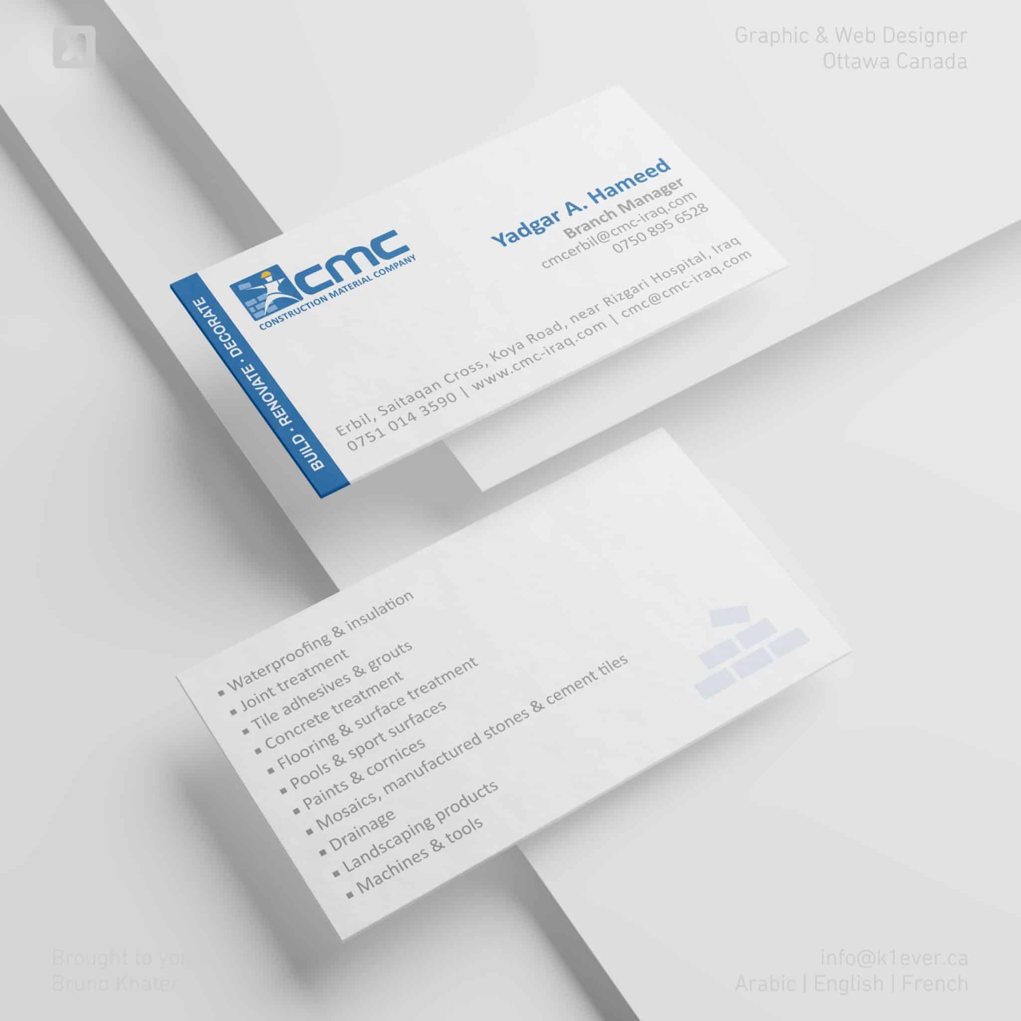 Builder business cards
