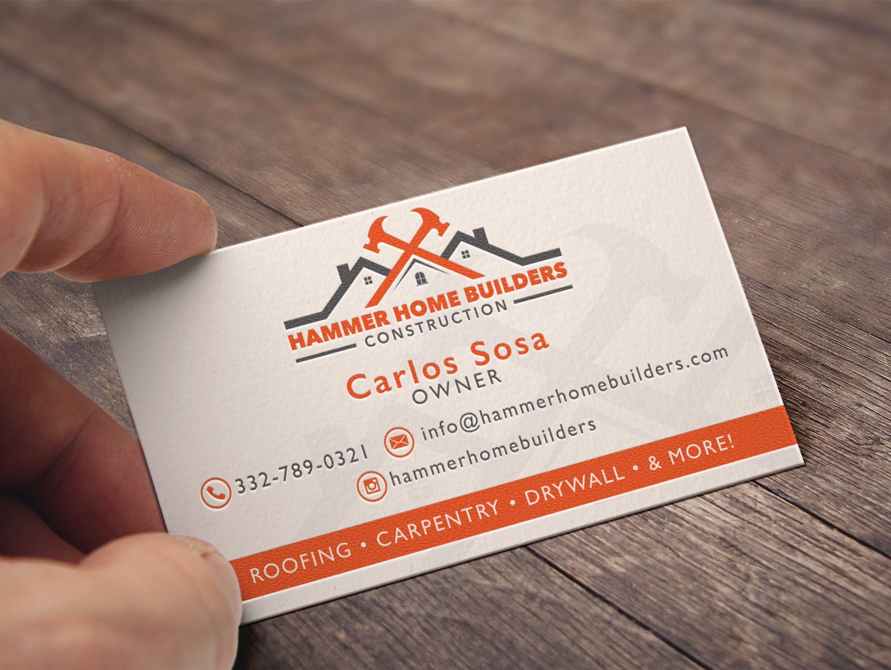 Builder business cards