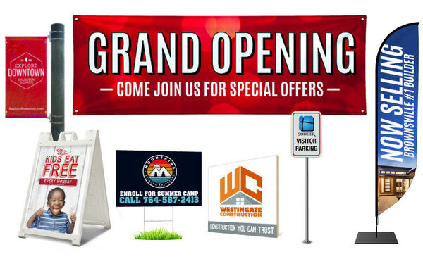custom outdoor signage