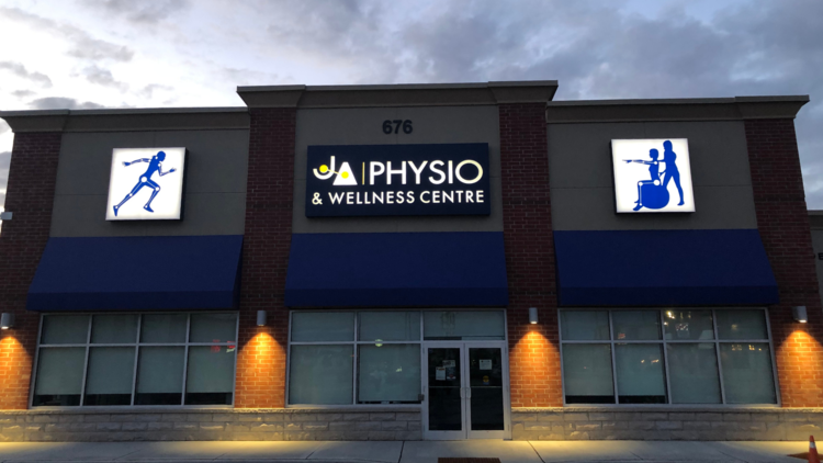 aluminum exterior signs