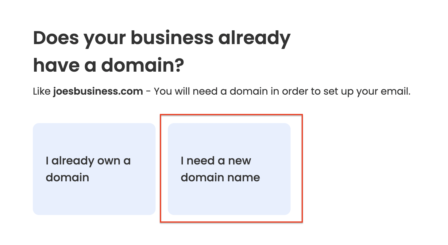 business email provider