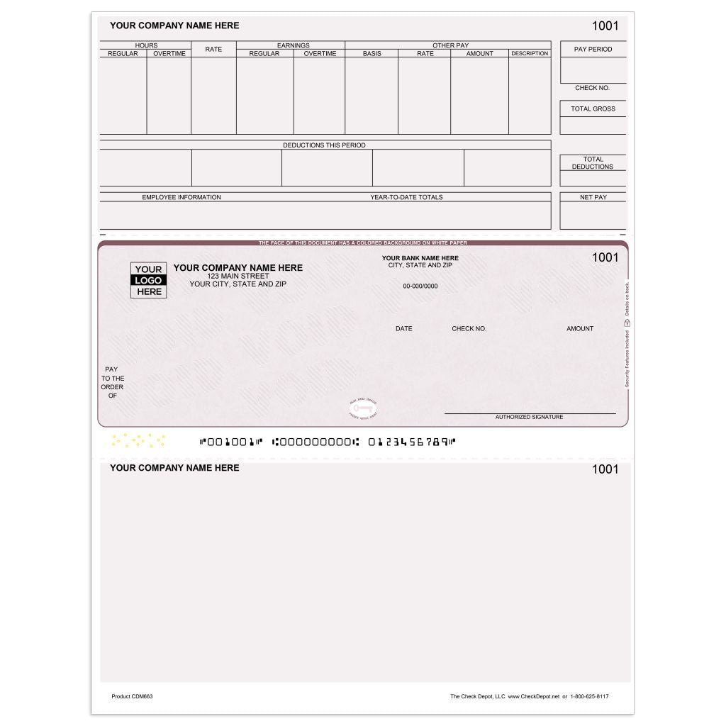 payroll check printing