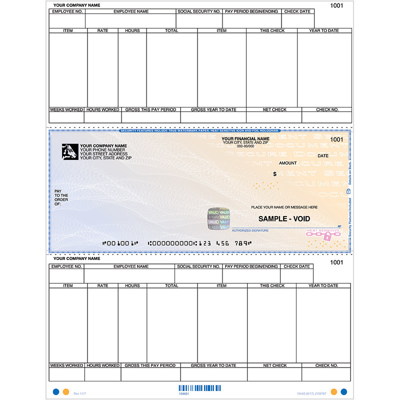 quickbooks payroll checks