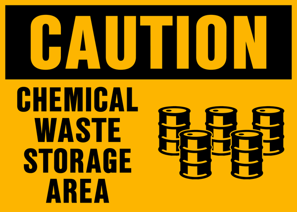 biohazard waste signs