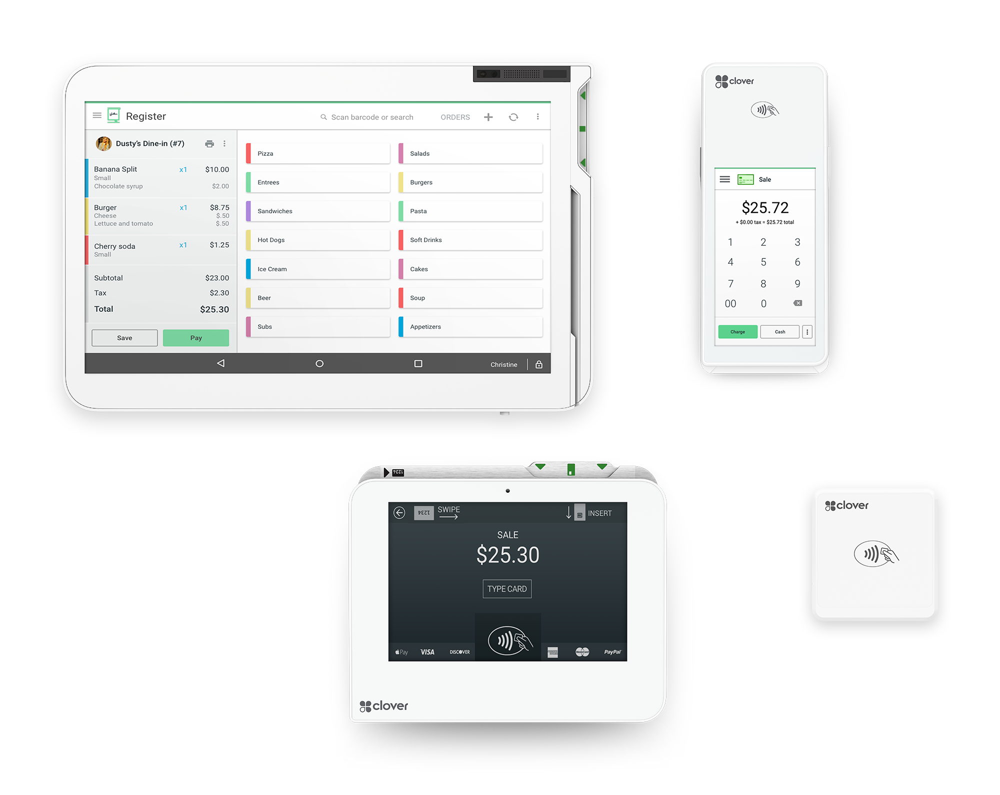Clover account creation steps