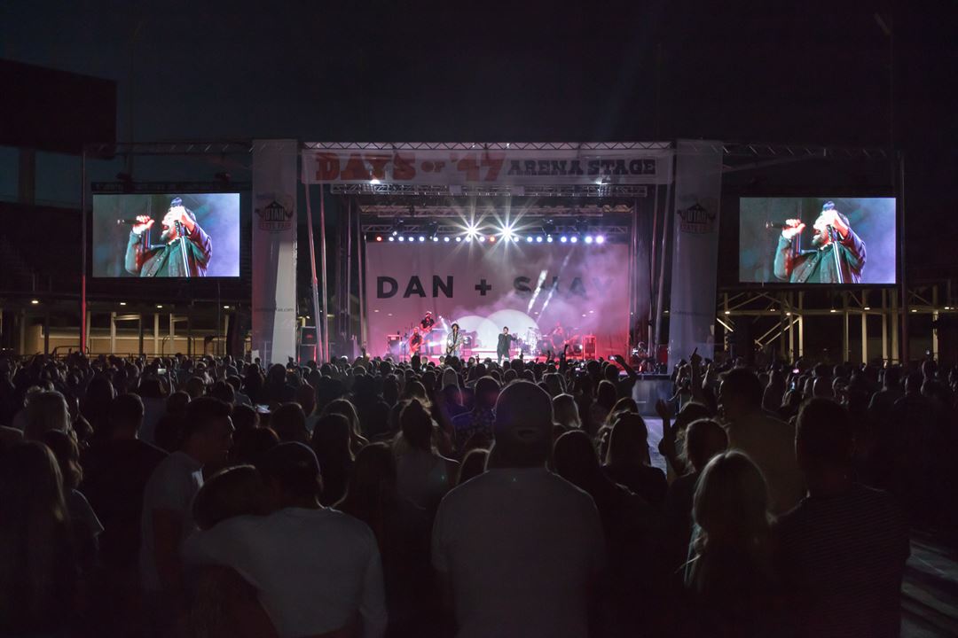 LED video wall rental Utah