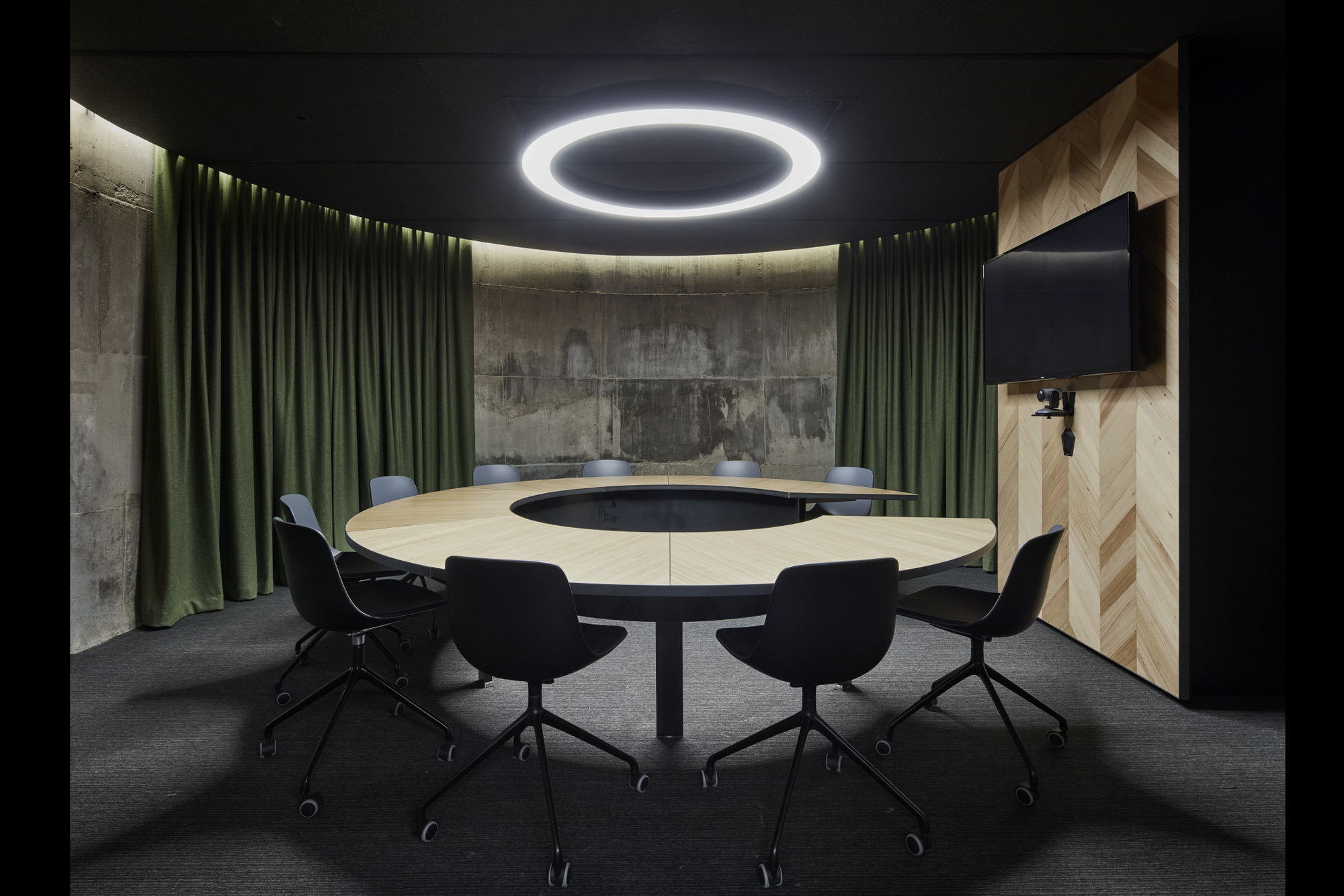 boardroom setup