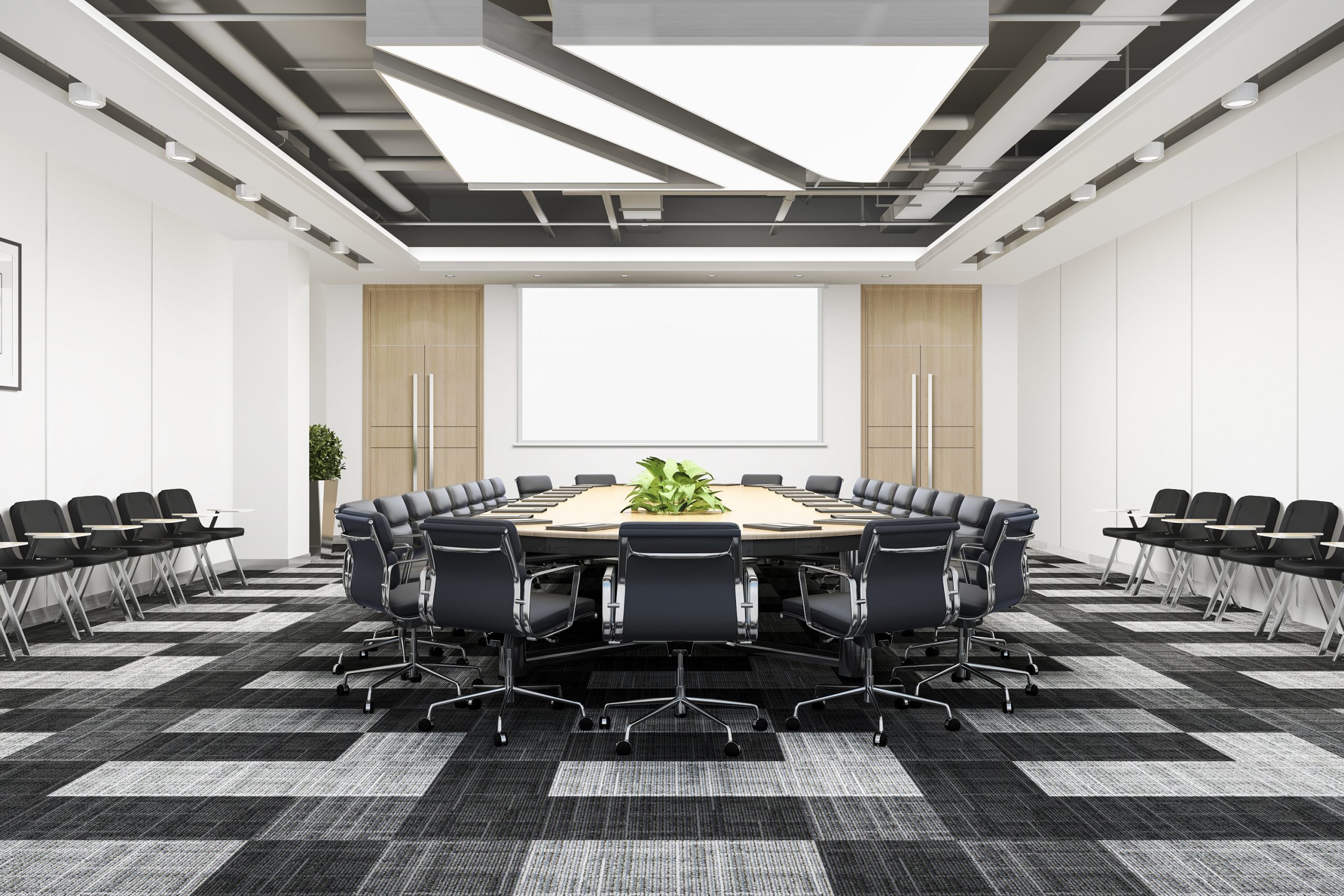 hollow square meeting room