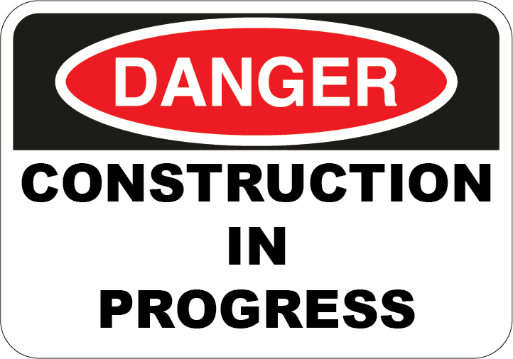 OSHA construction signs