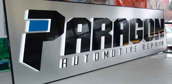 Custom Metal Logo Signs