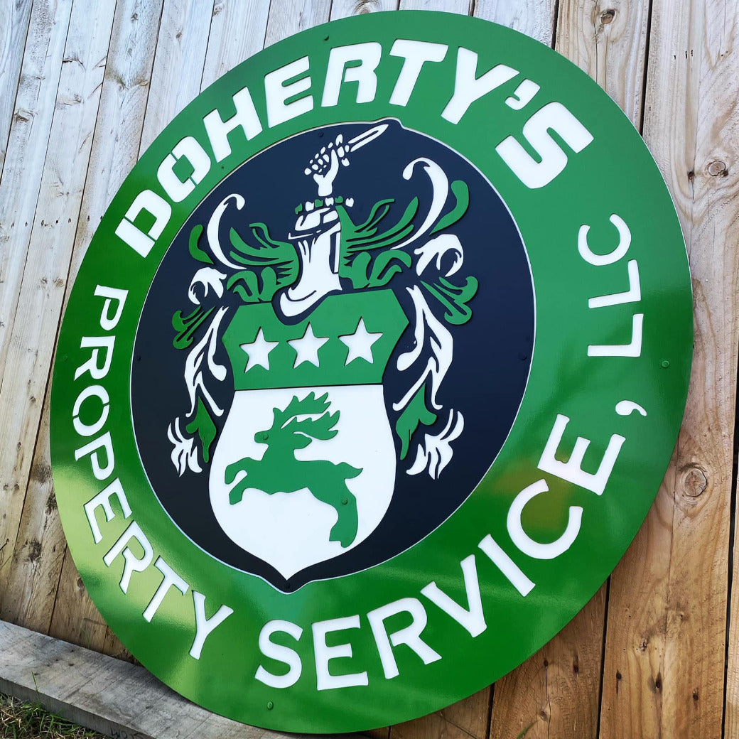 3D Logo Business Signs