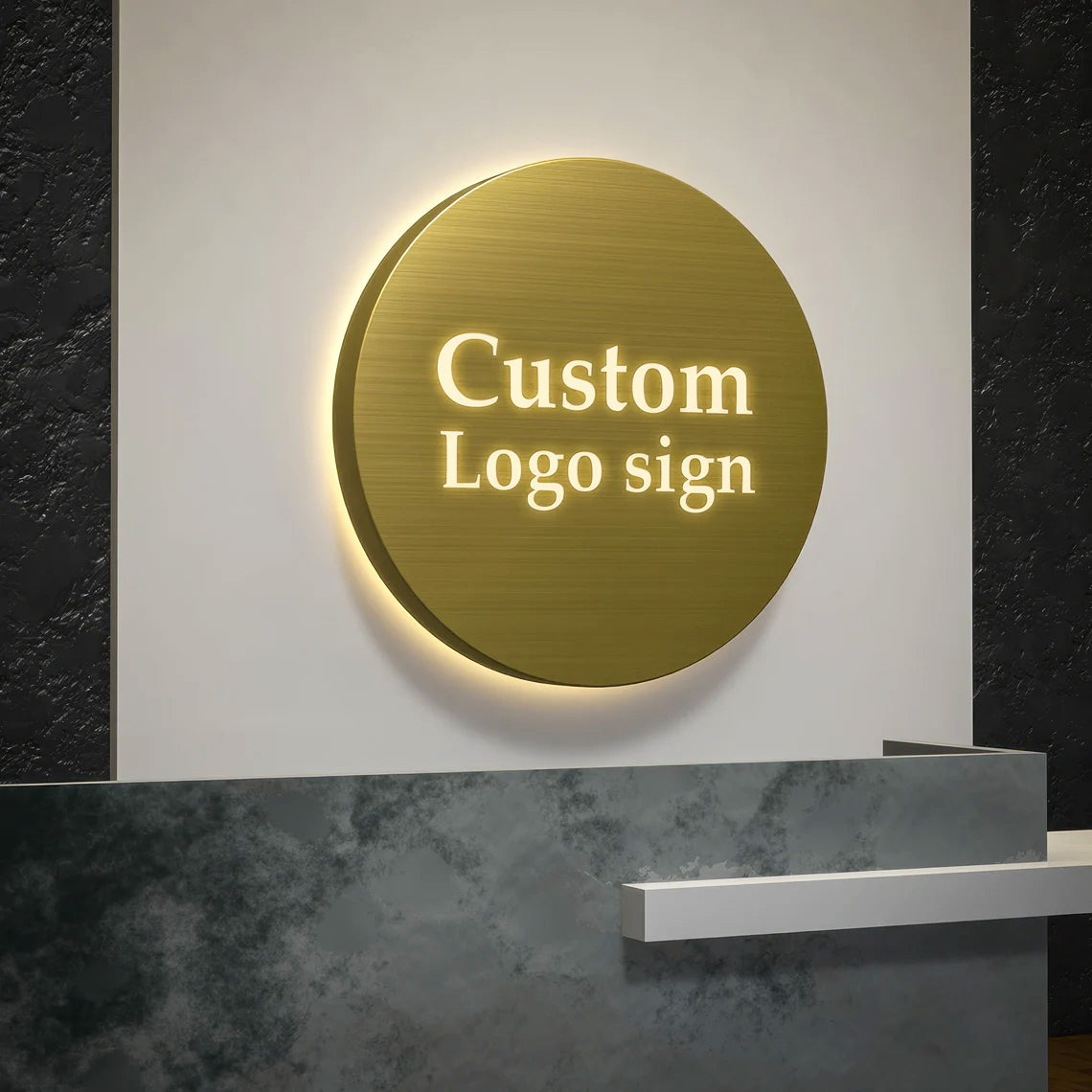 Logo Sign for Office or Wall