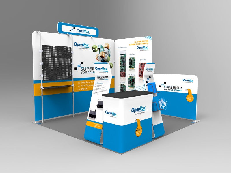 trade show booth fabrication