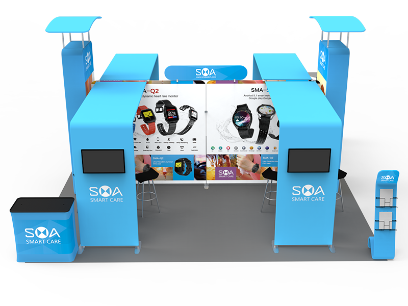 custom island exhibits