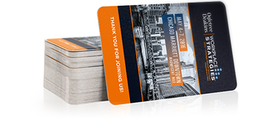 Branded key cards