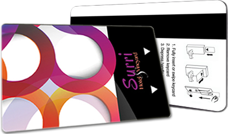Short run key cards