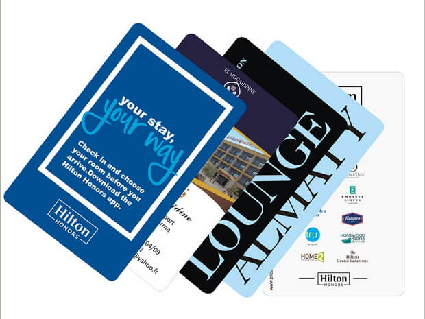 Branded key cards