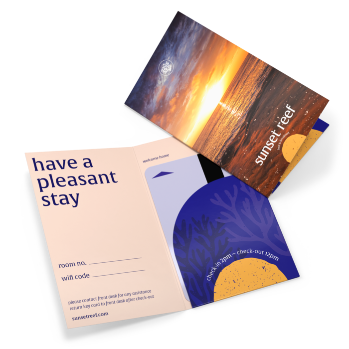 Corporate key cards