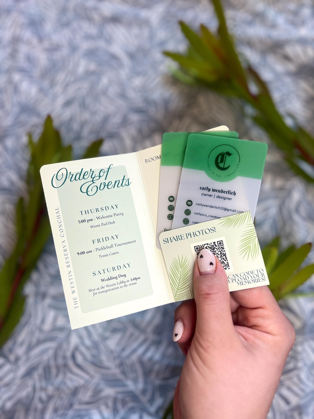 Hotel key cards