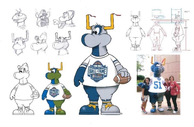 DIY mascot costume