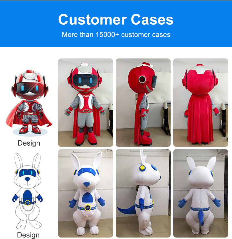 mascot costume maintenance