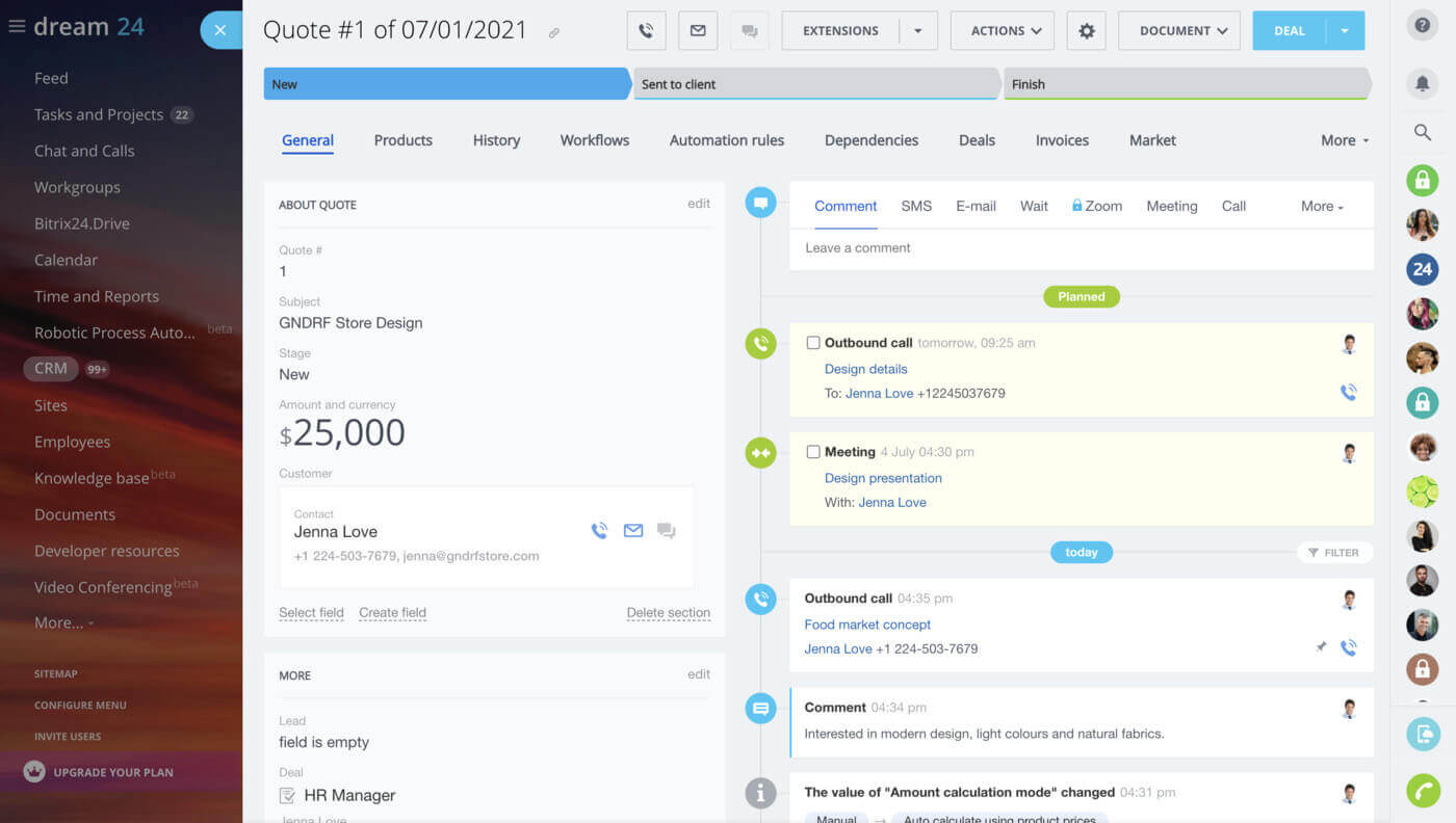 CRM software for small business free download