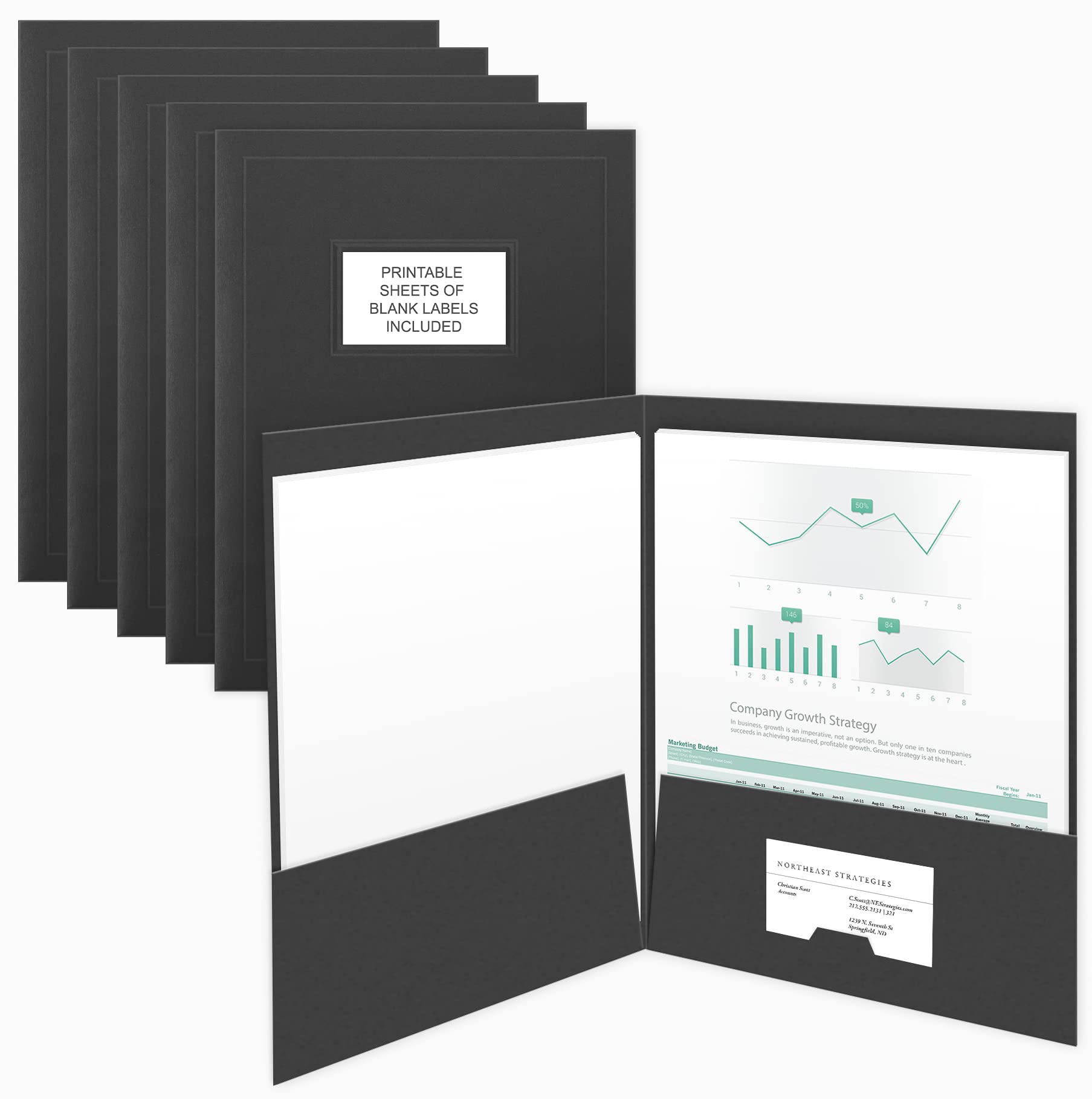 custom printed folders