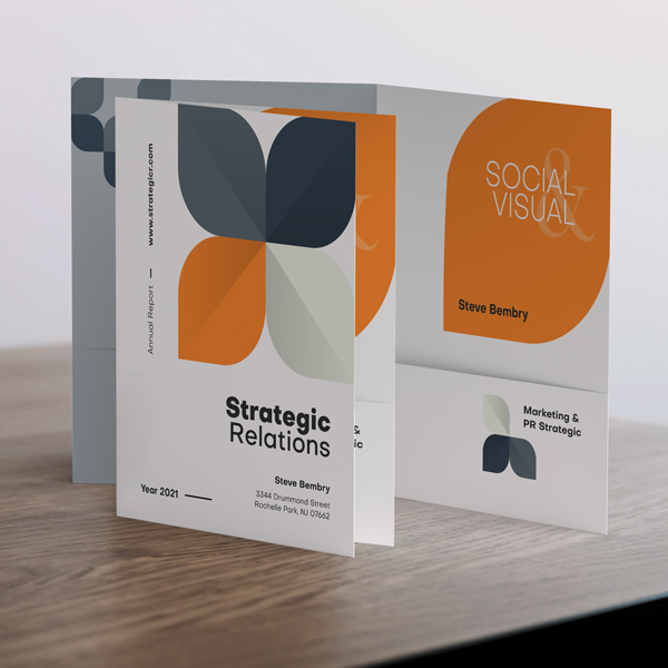 custom printed folders