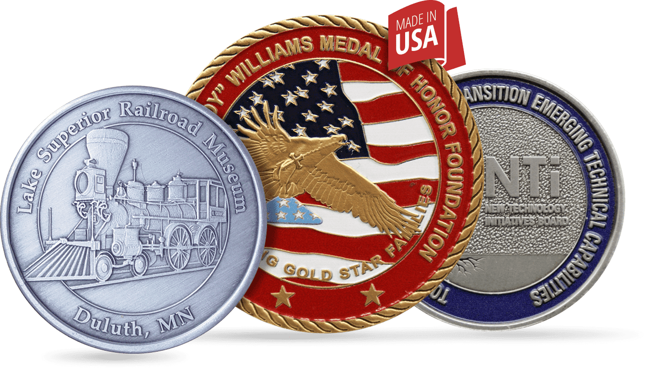coin relief depth