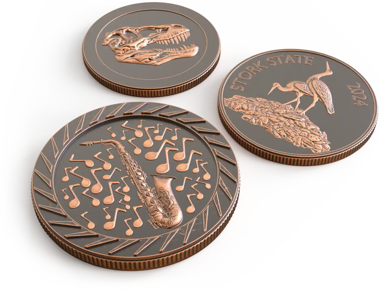 coin artwork creation