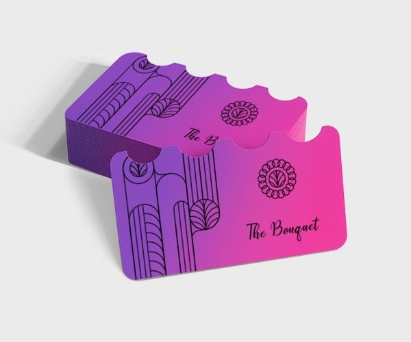 Laser cut business cards