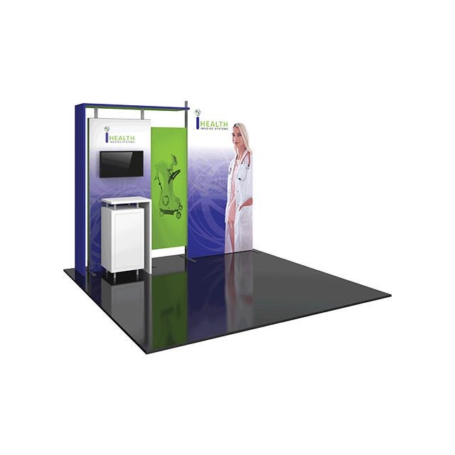 10x10 booth rental prices
