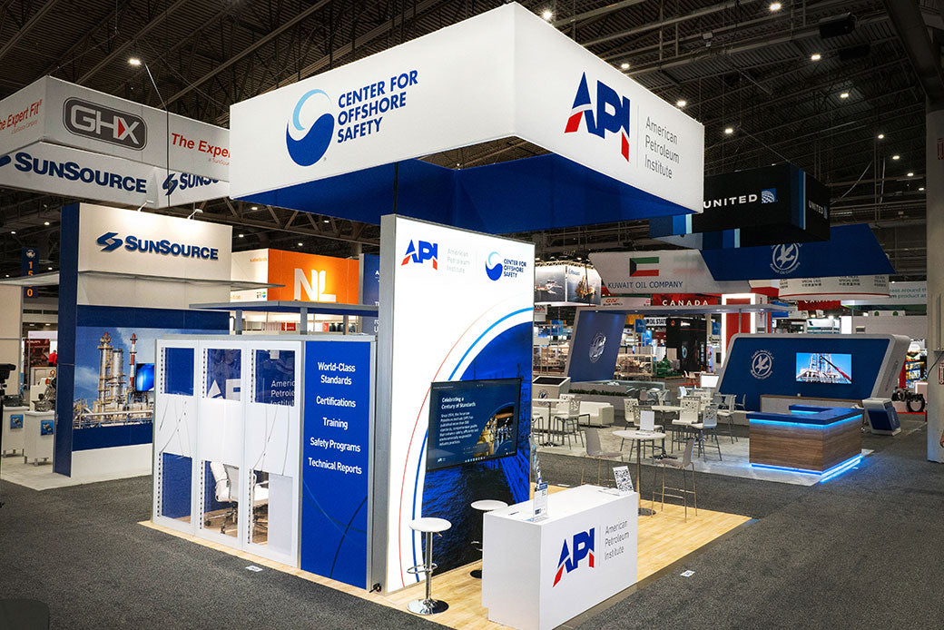 Trade show booth fabrication and rental