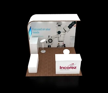 Exhibition booth rentals